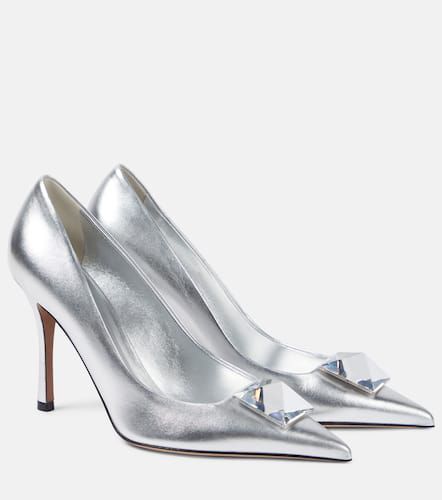 Pumps One Stud in pelle metallizzata - Valentino Garavani - Modalova