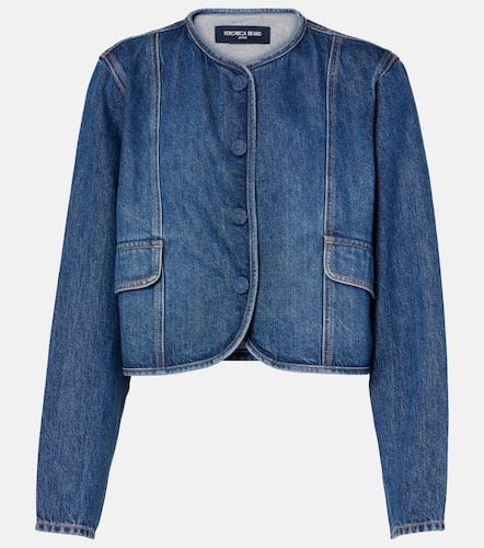 Chaqueta Cordell cropped de denim - Veronica Beard - Modalova