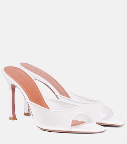 Bridal Alexa 95 mesh mules - Amina Muaddi - Modalova