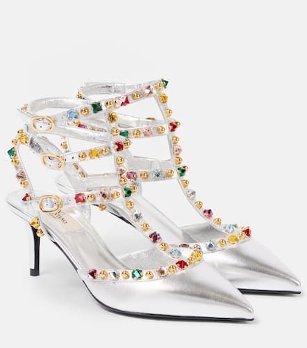 Salones Rockstud 65 de piel adornados - Valentino Garavani - Modalova