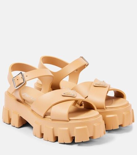 Prada Monolith platform sandals - Prada - Modalova