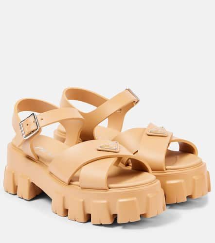 Sandalias con plataforma Monolith - Prada - Modalova