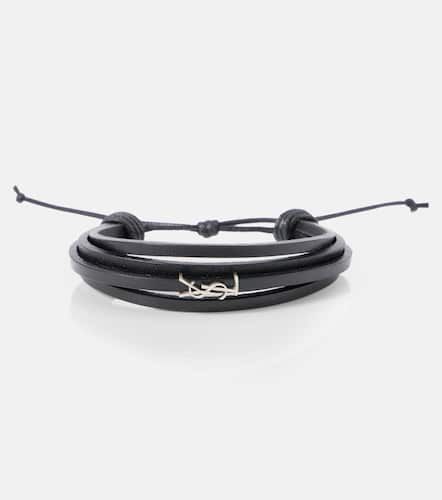 Armband Cassandre aus Leder - Saint Laurent - Modalova