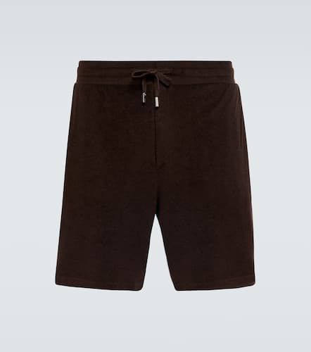 Augusto cotton-blend terry shorts - Frescobol Carioca - Modalova