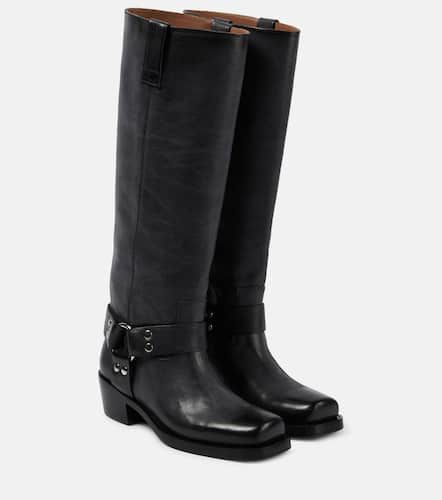 Roxy leather knee-high boots - Paris Texas - Modalova