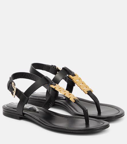 Leather thong sandals - Victoria Beckham - Modalova