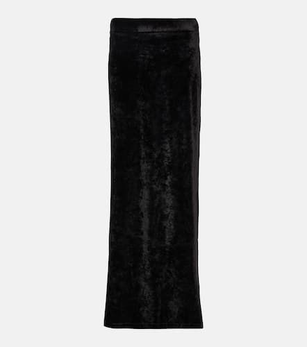 Falda larga de terciopelo - Balenciaga - Modalova