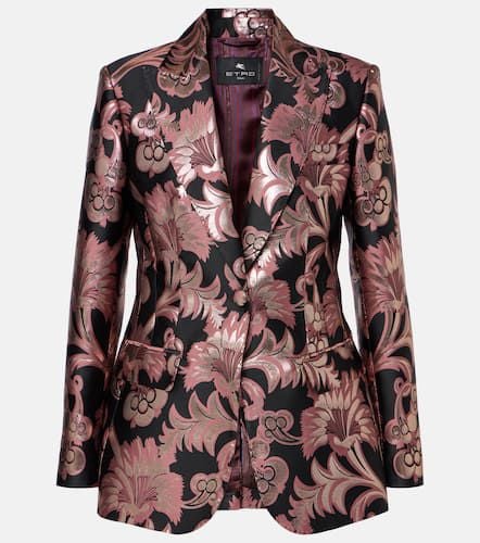 Etro Blazer en jacquard floral - Etro - Modalova