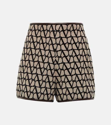 Shorts Toile Iconographe aus Jacquard - Valentino - Modalova