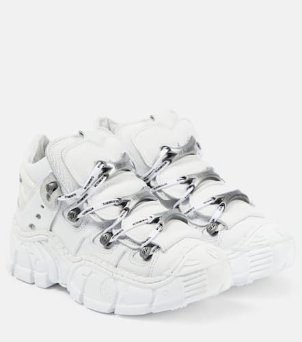 X New Rock zapatillas de piel con plataforma - Vetements - Modalova