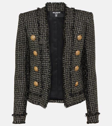 Balmain Jacke aus Tweed - Balmain - Modalova