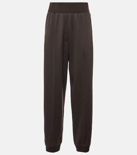 Pantaloni regular in cashmere e lana - Loewe - Modalova