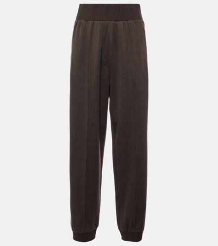Wool and cashmere straight pants - Loewe - Modalova
