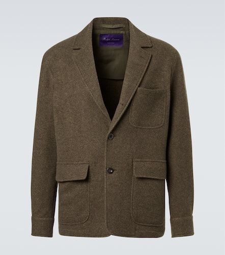 Cappotto in twill di cashmere e lana - Ralph Lauren Purple Label - Modalova