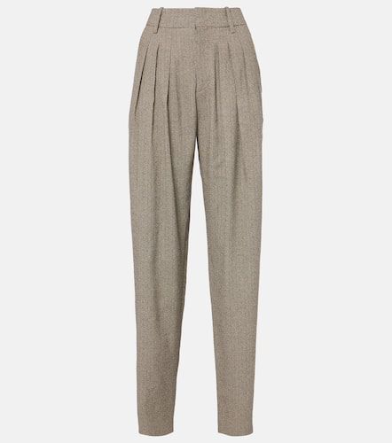 Pantalones tapered Iwena de mezcla de algodón - Isabel Marant - Modalova