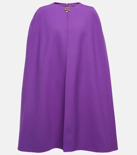 Embellished cape minidress - Oscar de la Renta - Modalova