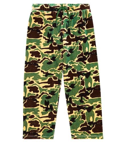 Camouflage velour sweatpants - Mini Rodini - Modalova