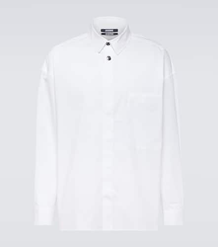 La Chemise Manches Longue cotton-blend shirt - Jacquemus - Modalova