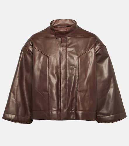 Rick Owens Cropped leather jacket - Rick Owens - Modalova