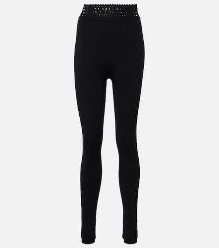 Alaïa High-Rise Leggings Vienne - Alaia - Modalova