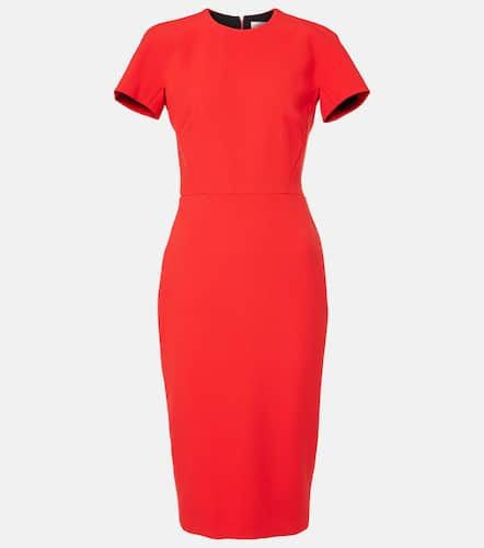 CrÃªpe midi dress - Victoria Beckham - Modalova