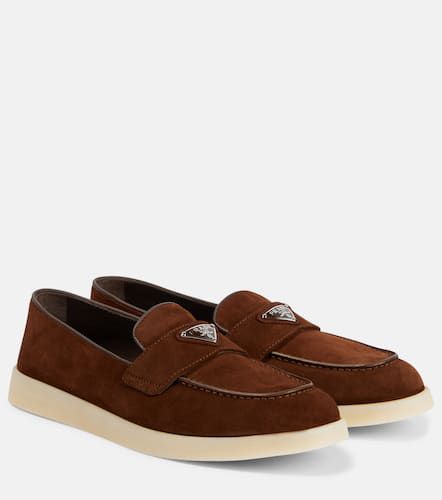 Loafers Saint Tropez aus Veloursleder - Prada - Modalova