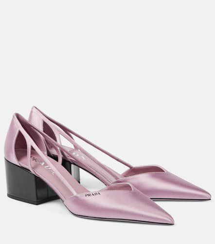 Prada Cutout satin pumps - Prada - Modalova