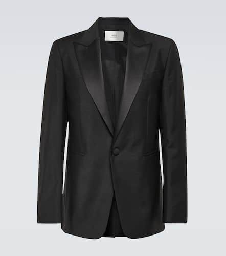 Mohair and wool canvas blazer - Ami Paris - Modalova