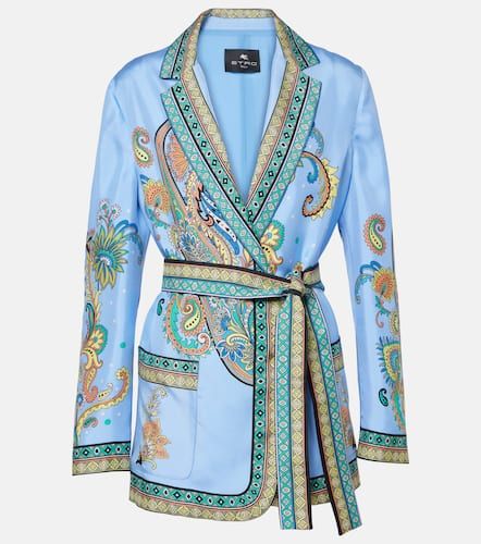 Etro Blazer en soie - Etro - Modalova