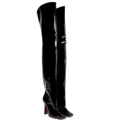 Botas mosqueteras Boomerang de piel - Vetements - Modalova