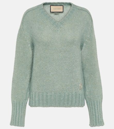 Interlocking G mohair-blend sweater - Gucci - Modalova