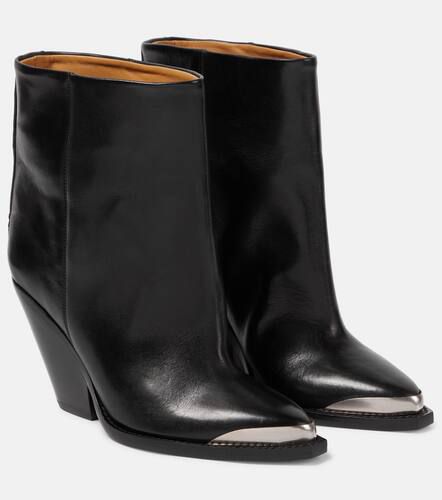 Ladel leather ankle boots - Isabel Marant - Modalova