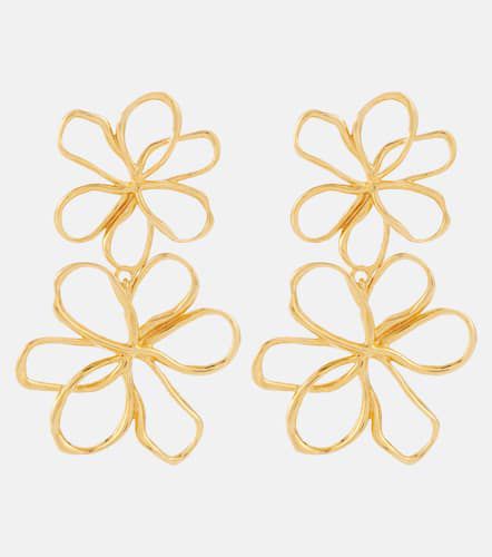 Threaded Flower drop earrings - Oscar de la Renta - Modalova