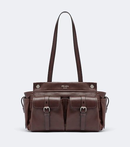 Prada Borsa Route Medium in pelle - Prada - Modalova