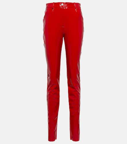 PVC high-rise skinny pants - Victoria Beckham - Modalova