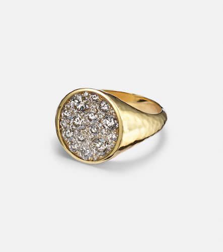 Anillo Octavia Signet de oro de 18 ct con diamantes - Octavia Elizabeth - Modalova