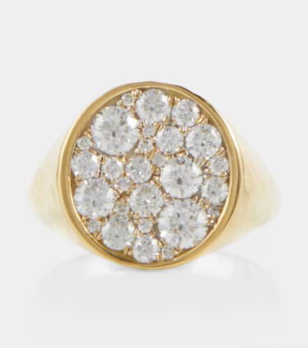 Anillo Octavia Signet de oro de 18 ct con diamantes - Octavia Elizabeth - Modalova