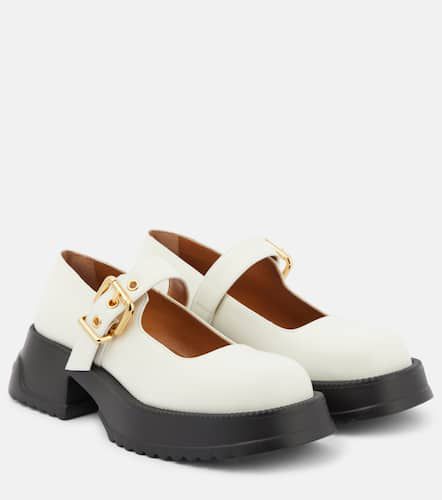 Mary-Jane-Ballerinas aus Leder - Marni - Modalova