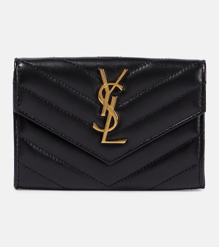Cassandre Small leather wallet - Saint Laurent - Modalova