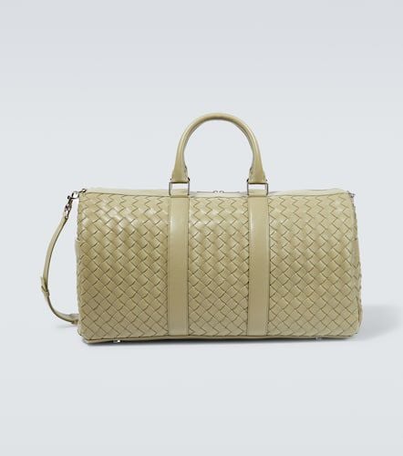 Bolso de viaje de piel intrecciato - Bottega Veneta - Modalova