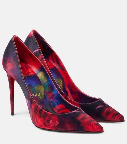 Pumps Kate 100 in crêpe di raso - Christian Louboutin - Modalova