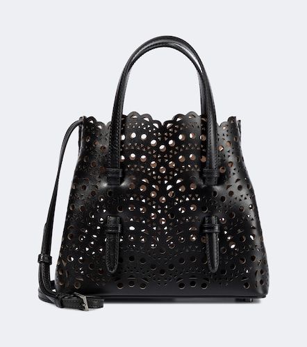 Alaïa Bolso Mina 20 Vienne Wave de piel - Alaia - Modalova