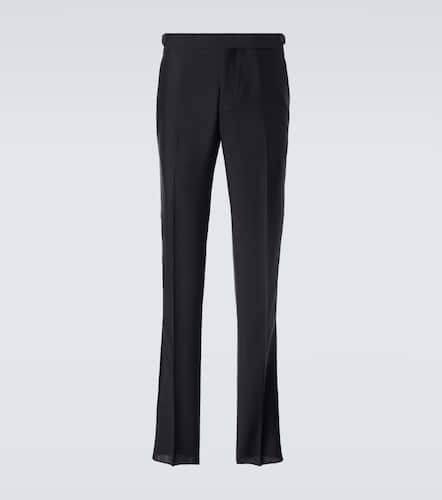 Rubinacci Modluca wool tuxedo pants - Rubinacci - Modalova