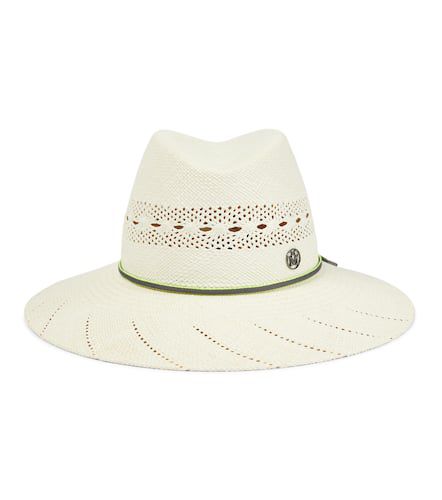 Fedora Henrietta de paja - Maison Michel - Modalova