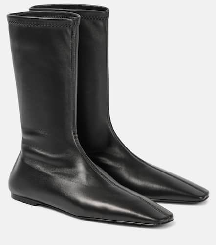 Toteme Ankle Boots Sock aus Leder - Toteme - Modalova