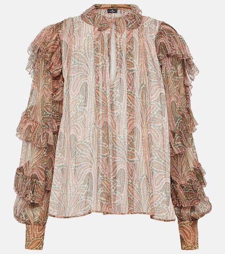 Etro Paisley silk crepon blouse - Etro - Modalova