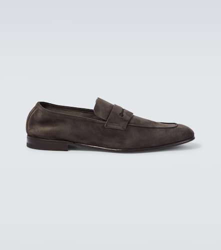 Zegna L'Asola suede loafers - Zegna - Modalova