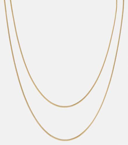Collar Double Diana de plata bañada en oro de 18 ct - Sophie Buhai - Modalova