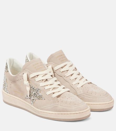 Ball Star glitter suede sneakers - Golden Goose - Modalova