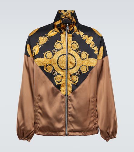 Maschera Baroque satin bomber jacket - Versace - Modalova